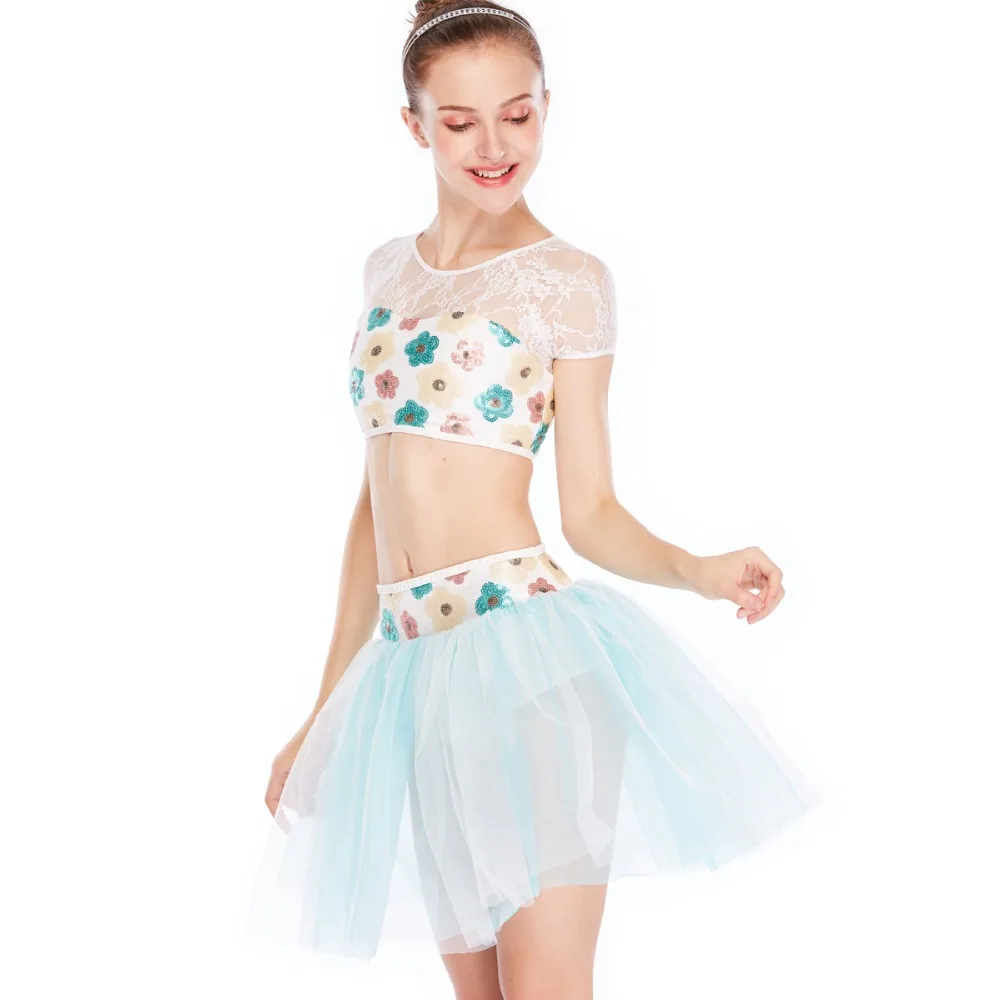 Dance Costume Many Sizes and Colors Jazz Tap Skirt Tutu Solo Competition