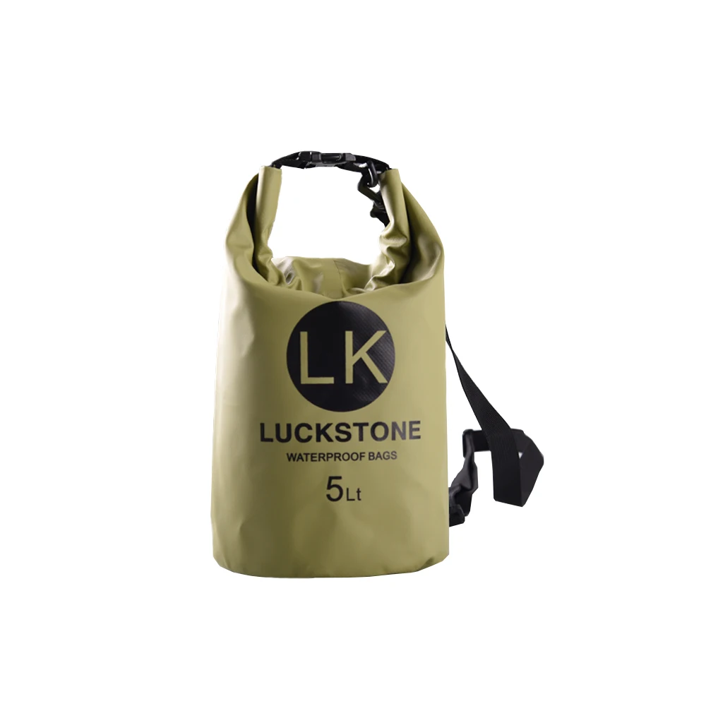 Походная туристическая непромокаемая сумка из ПВХ водонепроницаемая сумка 5л Дрифт сумка для путешествий на открытом воздухе ультралегкий плот сумка водонепроницаемый корпус камеры trecking - Цвет: army green
