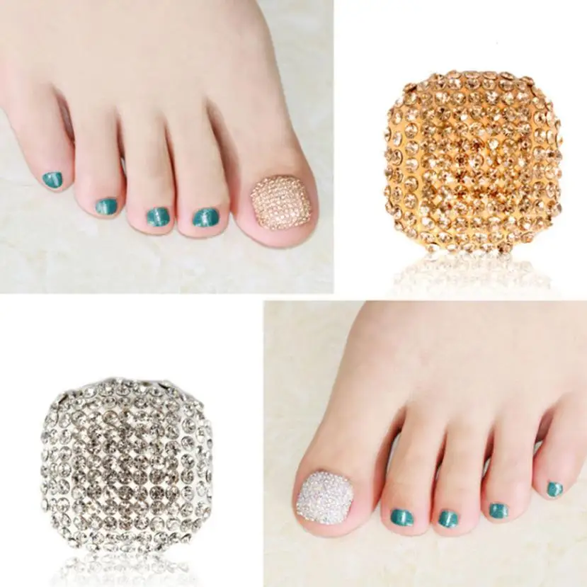 Buy Toe Nail Polish Sticker 5pcs Wraps 3D Design