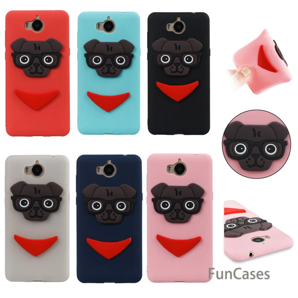 Fashion Case sFor Hoesjes Huawei Y5 2017 Soft Silicone Phone Case Accessory Floral Flip Case sFor Huawei Ascend Y6 2017 Chaude