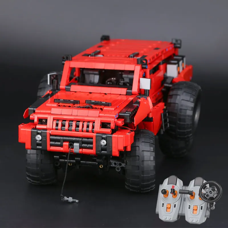 

2278pcs Compatible with MOC 23007 Technic Building Blocks Marauder Car Bricks Toy with Electric Motor Power Functions