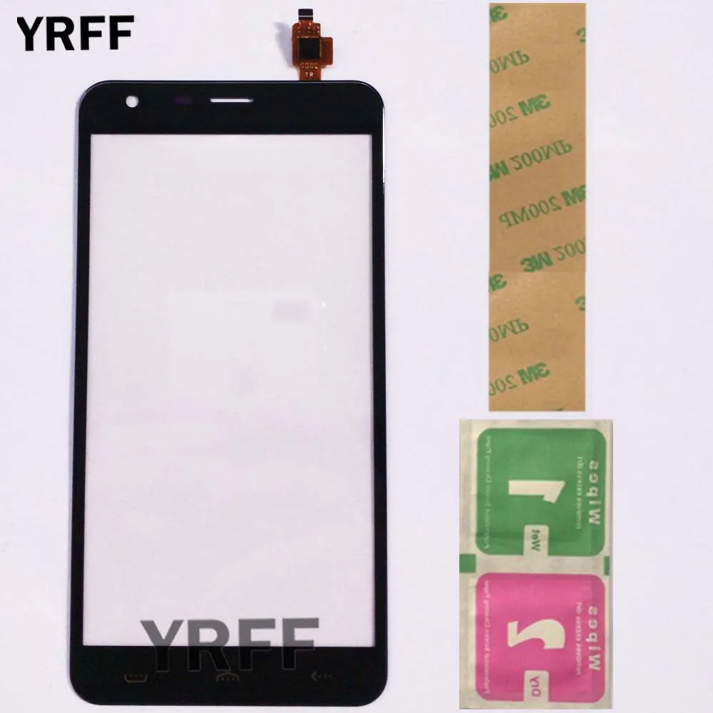 

5.5'' Touch Screen For Homtom HT30 HT 30 Touch Screen Glass Digitizer Panel Lens Sensor Front Glass Mobile Phone Adhesive Wipes