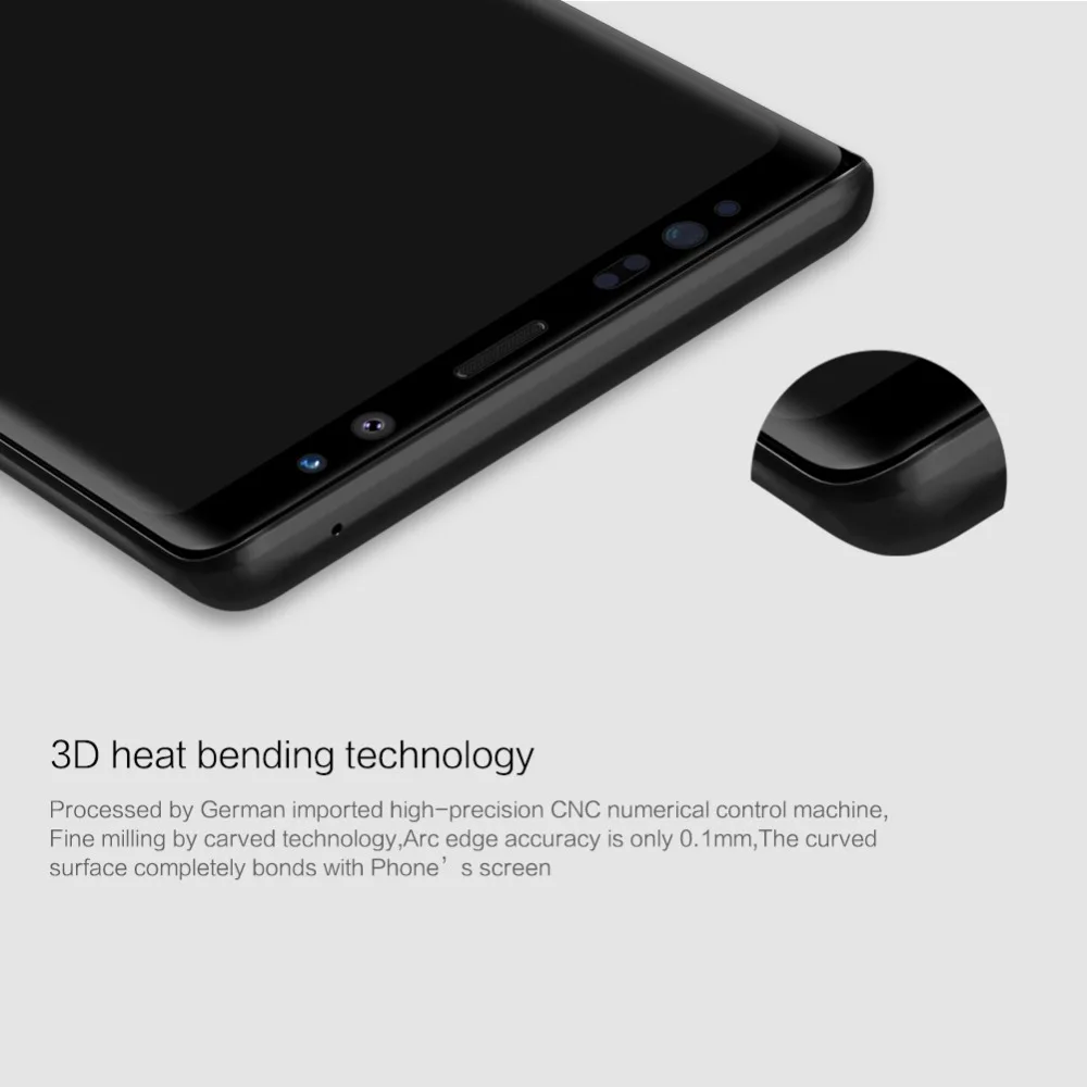 Для samsung Galaxy Note 9 Nillkin CP+ Max полное покрытие 3D Закаленное стекло протектор экрана для samsung S10 Plus Note 9 стекло Nilkin