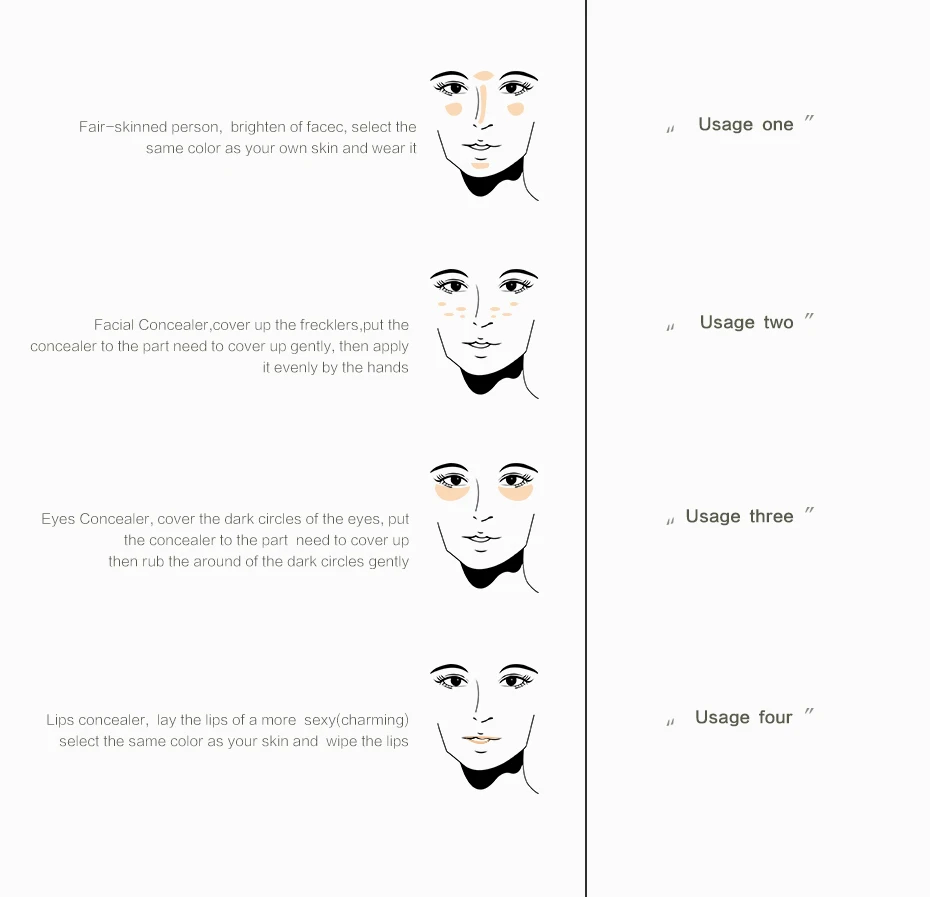 Pro Идеальный корректор Стик поры морщин Cove Face Primer база стикер основа для макияжа Foundation Primer Косметика для лица
