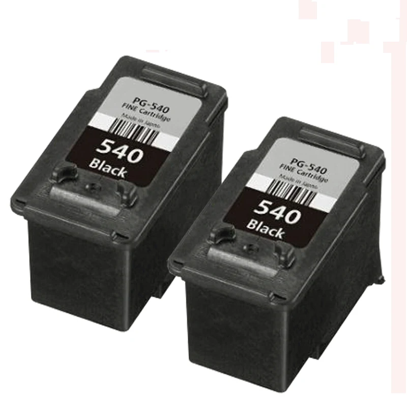 2x совместимый canon PG 540 черный картридж для Canon PIXMA MG4250 MX375 MX435 MX475 MX515 MX525 MX535 MX455 MX395 принтер
