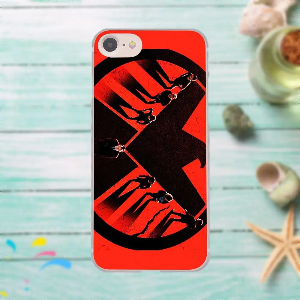 Агенты S H I E L D Season Shield Marvel для Xiaomi Redmi Mi Note 7 8 9 SE Pro Lite Go Play TPU Cover|Чехлы-накладки| |