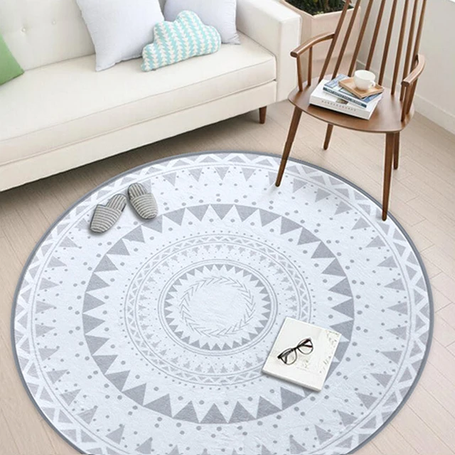 Cheap Nordic Gray Series Round Carpets For Living Room Computer Chair Area Rug Children Play Tent Floor Mat Cloakroom Rugs And Carpets Cheap Nordic Gray Series Round Carpets For Living Room Computer Chair Area Rug Children Play Tent Floor Mat Cloakroom Rugs And Carpets