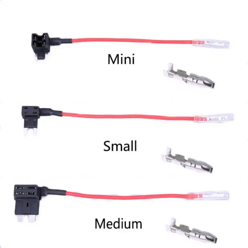 ATO ATC Add A Circuit Fuse Tap Piggy Back Standard Blade Holder with 20A MINI / SMALL MEDIUM | Автомобили и мотоциклы