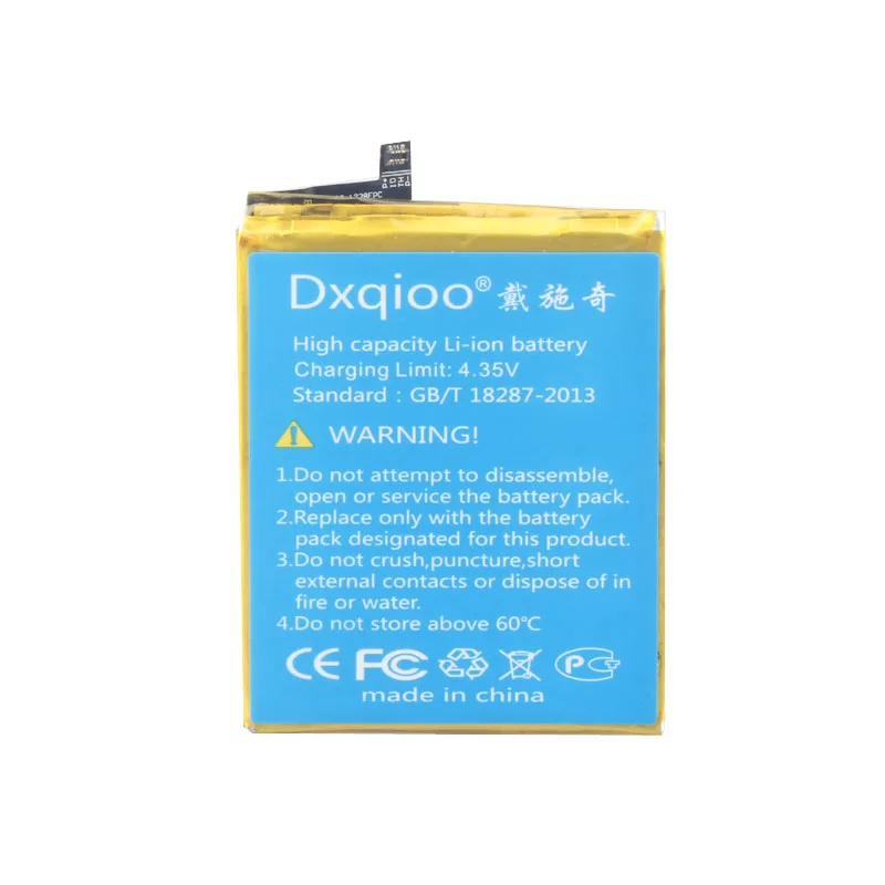 Dxqioo встроенный аккумулятор мобильного телефона 3100 мАч подходит для meizu mx4 BT40 M460 M461
