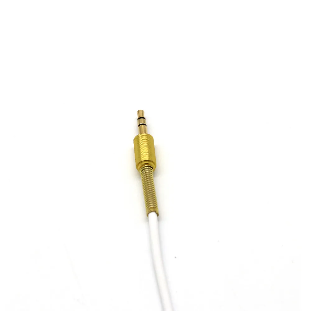 3.5mm Jack Elbow Male to Male Stereo Headphone Car Aux Audio Extension Cable (4)