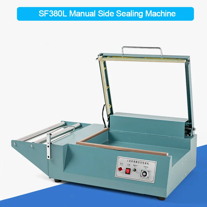Sleeve sealing machine, plastic wrap sealer, shrinking film sealing