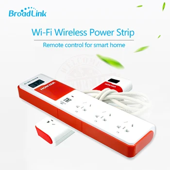 

BroadLink DNA HONYAR Smart Home Intelligent Smart WiFi Plug Extension Remote control Socket Plug with 2 USB Port by IOS Android