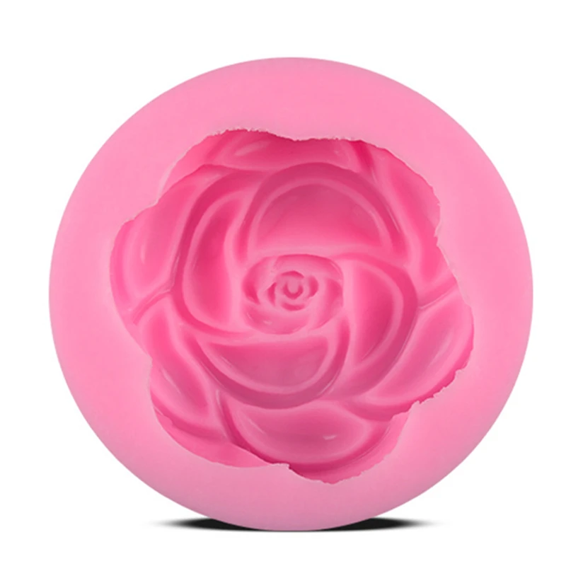 

Silicone Mold Fondant Cake Molds 3D Flower Rose Cake Decorating Tools Cake Decorating Tools Soap Mold Safty Products E807