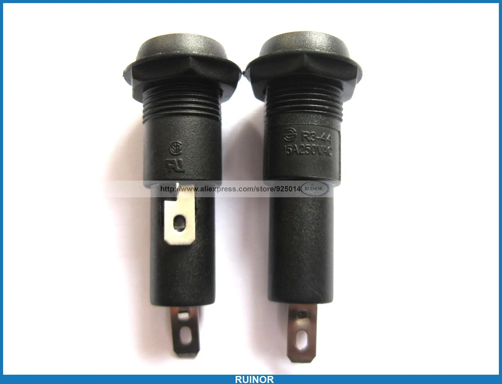

100 Pcs R3 44 15A 250V Fuse Holder for 6x30mm Fuse New
