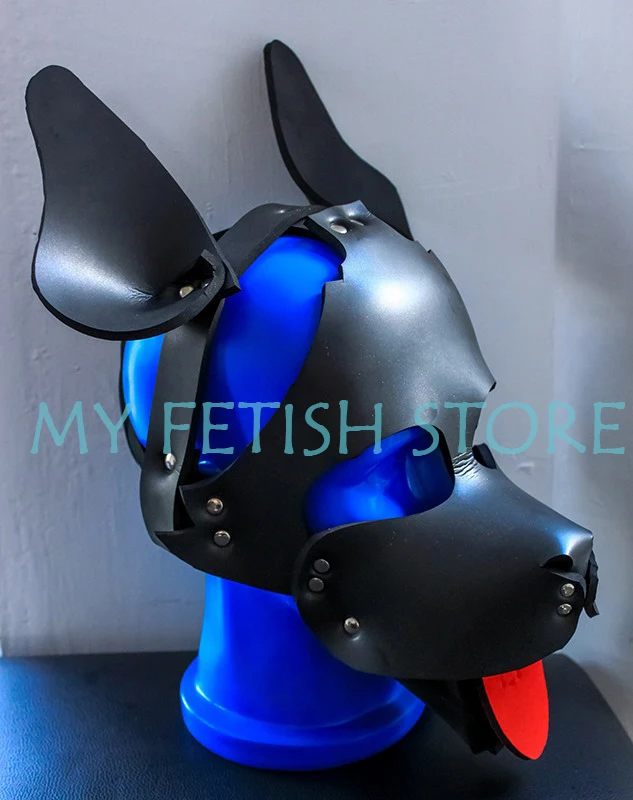(DM8193) Высококачественная Экипировка для мопса neoprenee dog slave Фетиш маска капот