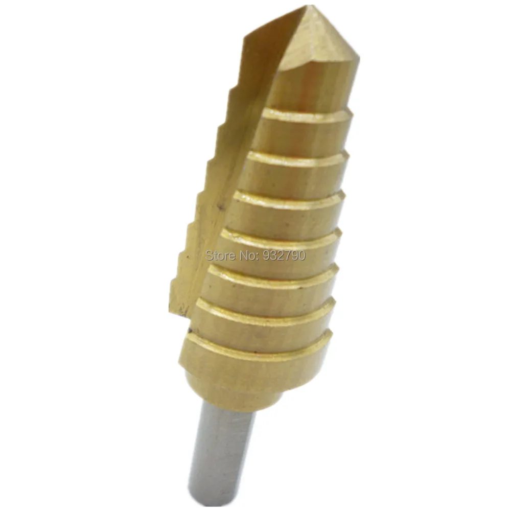 9/16" 1" Titanium Coated Hss Step Cone Drill Bit Multi Drill Bit High