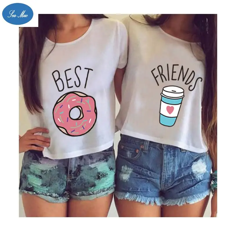 Compra Mejores amigos camisetas online al por mayor de