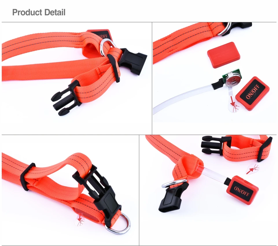 3rd LED Dog Collar PET2100F