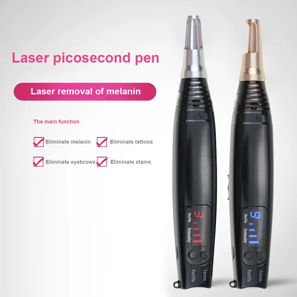 

Picosecond Pen Set Red/Blue Light Therapy for Scar Dark Spot Freckle Mole Tattoo Removal WH998