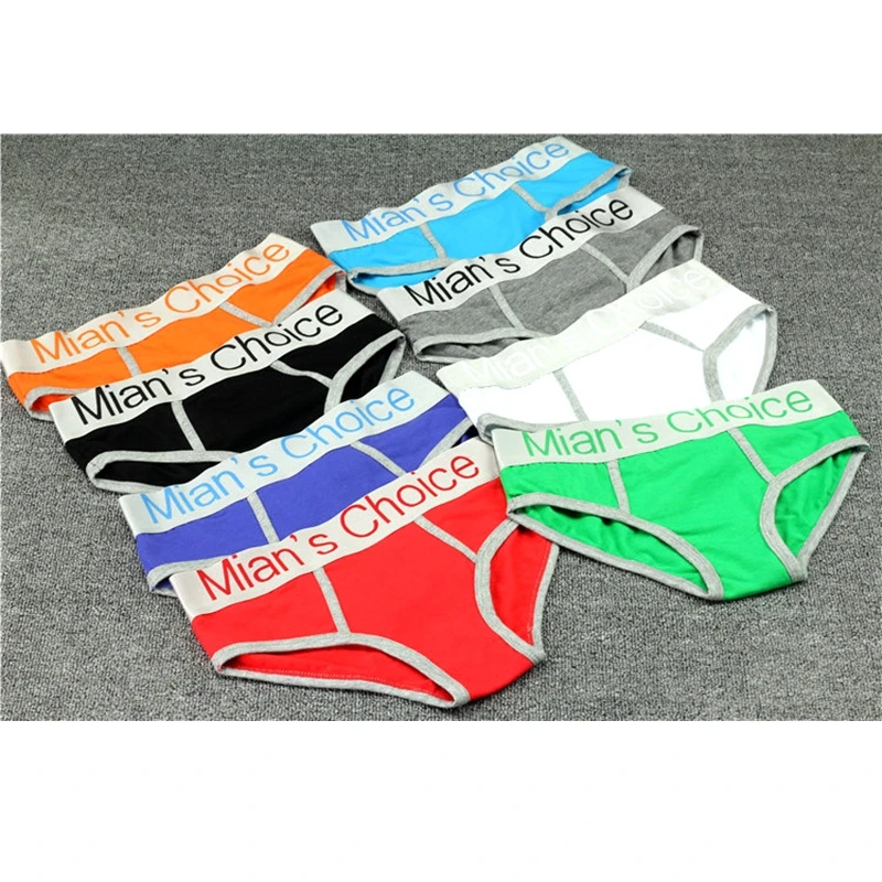 

Pholeey 1pcs Female Underwear Striped Band Letter Ladies Briefs Alphabet Exercise Cotton Mid-Rise Women Panties M-2XL P18206