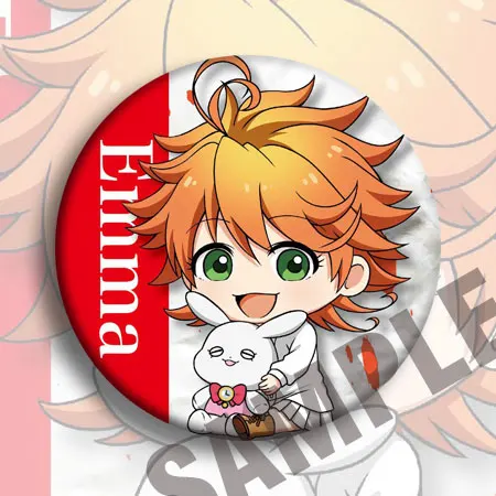 Child-Gift-Anime-The-Promised-Neverland-Phil-Gilda-Don-Ray-Norman-Emma-Cosplay-Prop-Circle-Dadge