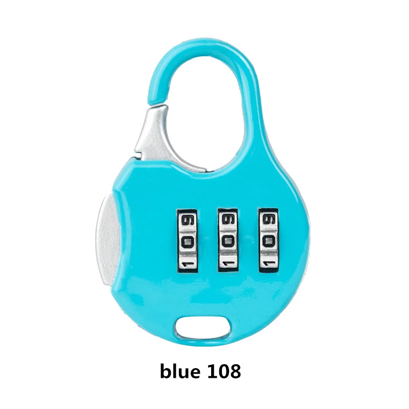 

Lowest price 10PCS Luggage lock 3 digit Safety Code Lock high quality Anti-theft lock Portable padlock Gym backpack bicycle Lock