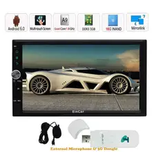 3G Dongle included 2 din android 6.0 2din Car Radio Double din Car Player GPS Navigation In dash Car PC Stereo video quad core