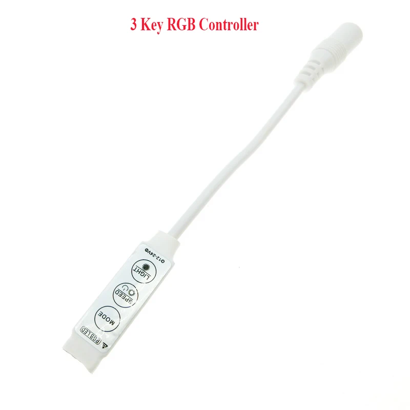 RGB светодиодный контроллер 4 Pin IR 24 Key 44 Key IR Remote 3 Key нажатием диммер вкл/выкл переключатель для 5050 3528 RGB светодиодный светильник