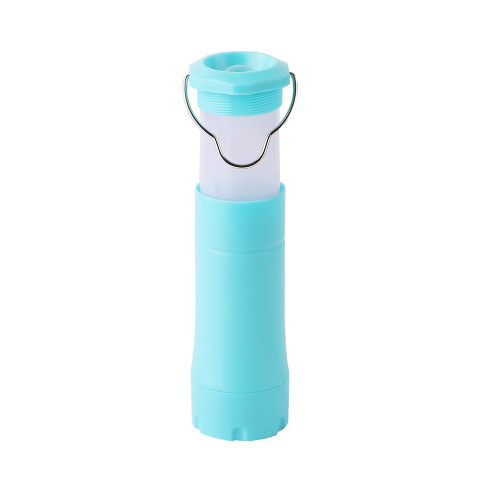 AIMIHUO Mini LED Flashlight 2 in 1 Outdoor Camping Lantern ABS Waterproof Flashlight LED Pocket Torch Work Light For AAA Battery (6)