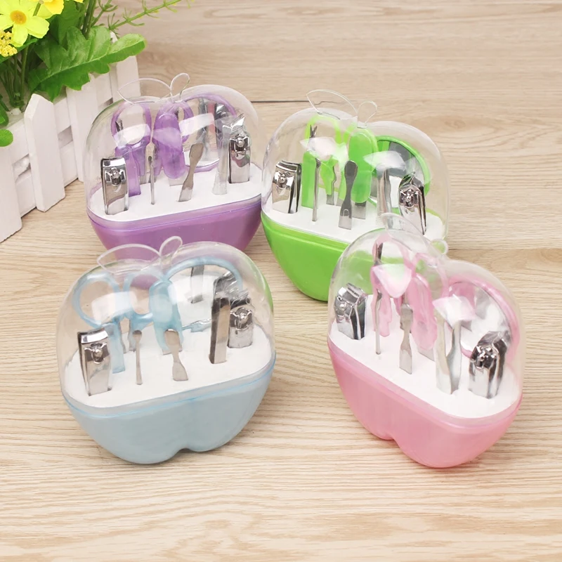 

Customized gift Manicure Accessory Tools Clipper Kit Nail Care Set Case Nail Pedicure Scissor Tweezer Knife Ear Personalized