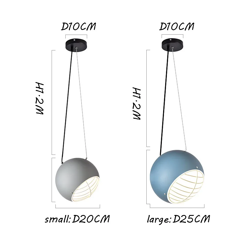 Modern Baseball Pendant Light Hanging Contemporary Pendant Lamp Creative Ball Pendant Lighting Fixture For Home Restaurant (5)