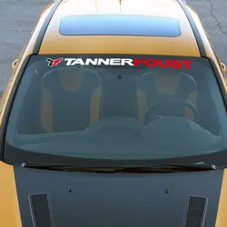 Автомобиль Стикеры наклейка для Ford Focus Fiesta Ranger Mondeo Таннер Фауст лобовое стекло светоотражающий виниловый тюнинг стайлинга автомобилей