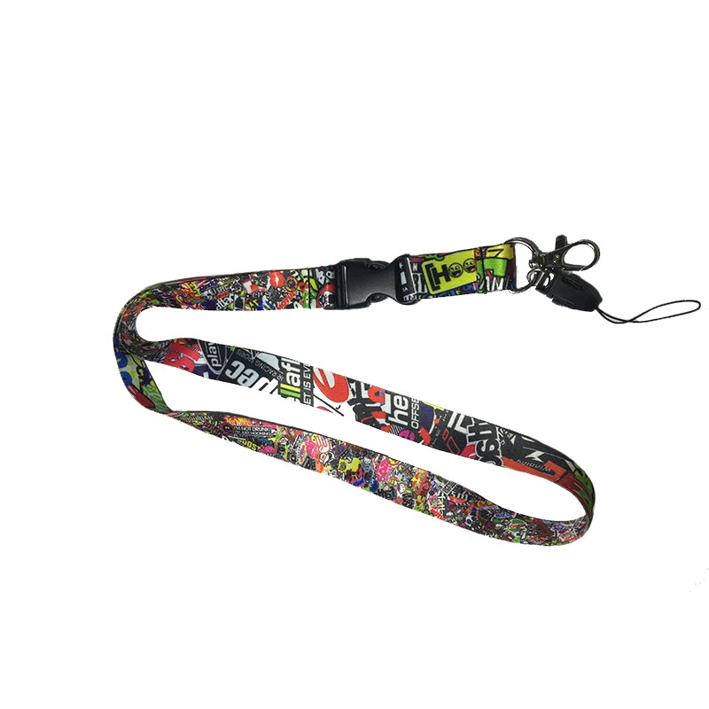 JKCOVER JDM Style Key Rings JDM Lanyard Hanging Strap Lanyard Straps 1