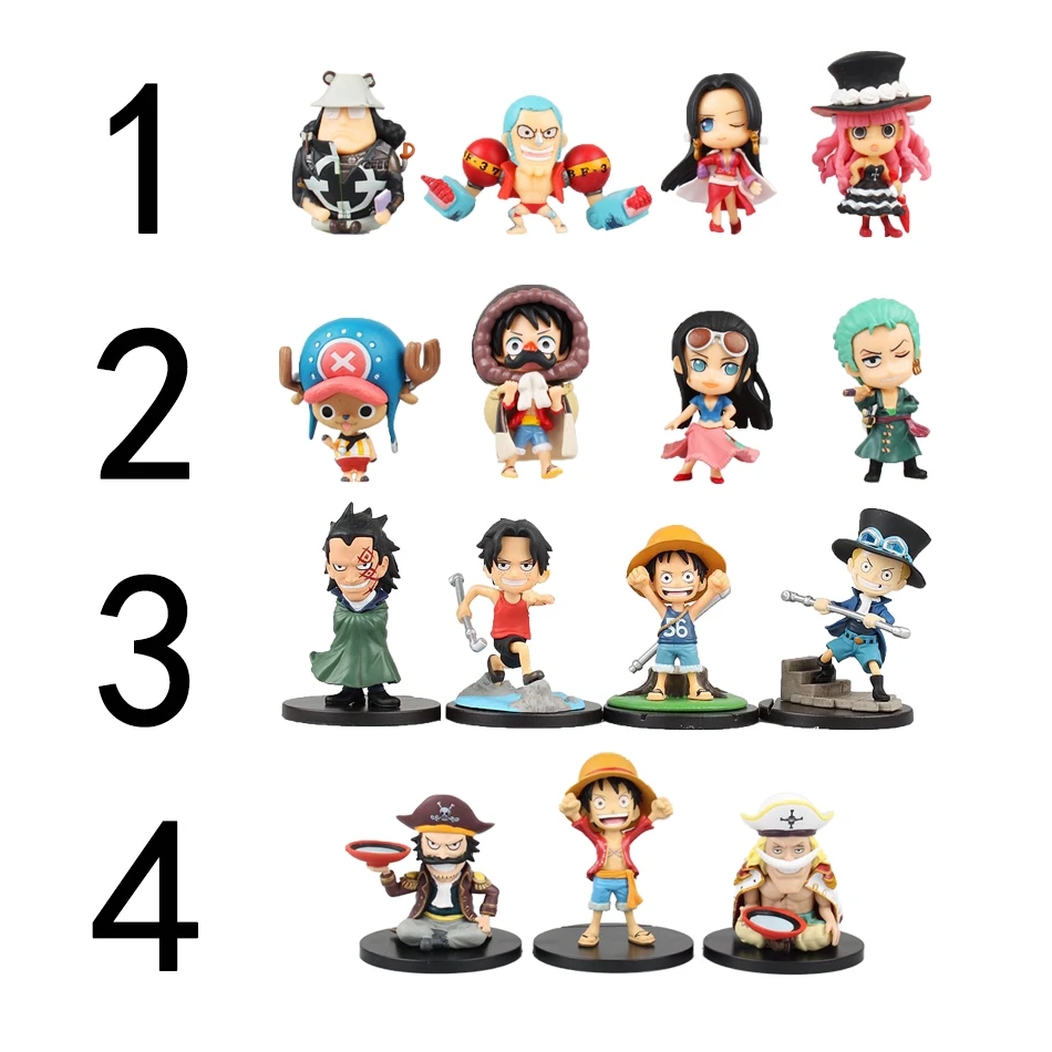 Xinduplan One Piece Zoro Luffy Chopper Robin Kuma Ace Sabo Franky Hancock Roger Newgate Onepiece New World Action Figure 0668 Action Figure One Piece Zoroone Piece Aliexpress