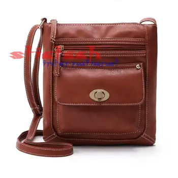 

by dhl or ems 50pcs casual messenger bags for women newstyle soft zipper