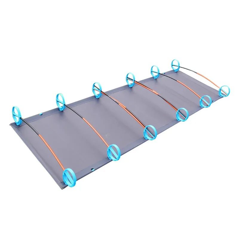  2018 Hot SALE Camping Mat Ultralight Sturdy Comfortable Portable Folding Tent Bed Cot Sleeping Outd