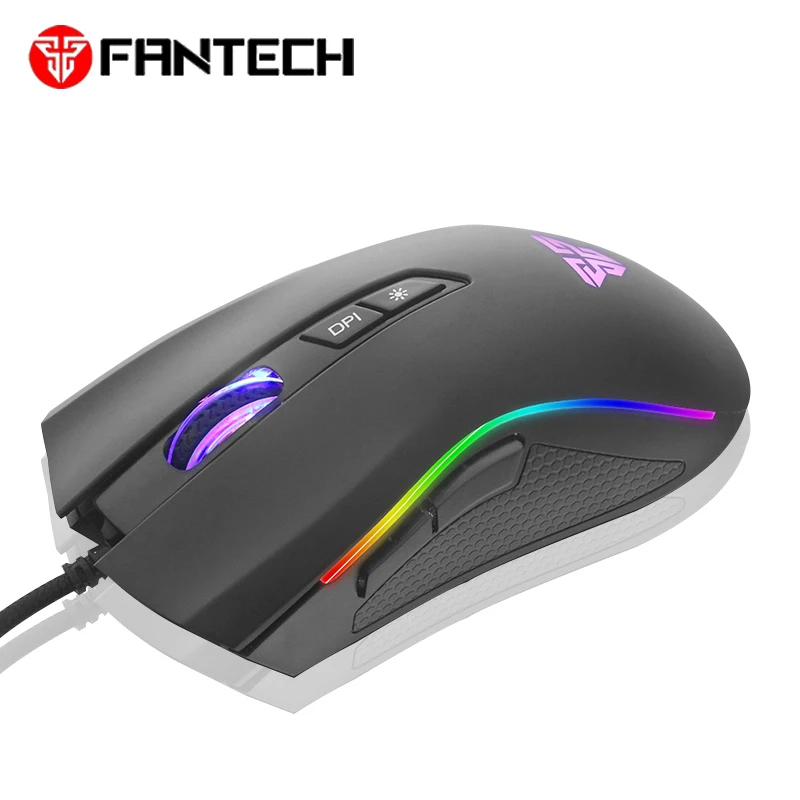 Fantech X4S RGB игровая мышь 6D ключ 4800 dpi Бесплатная коммутация Поддержка программного
