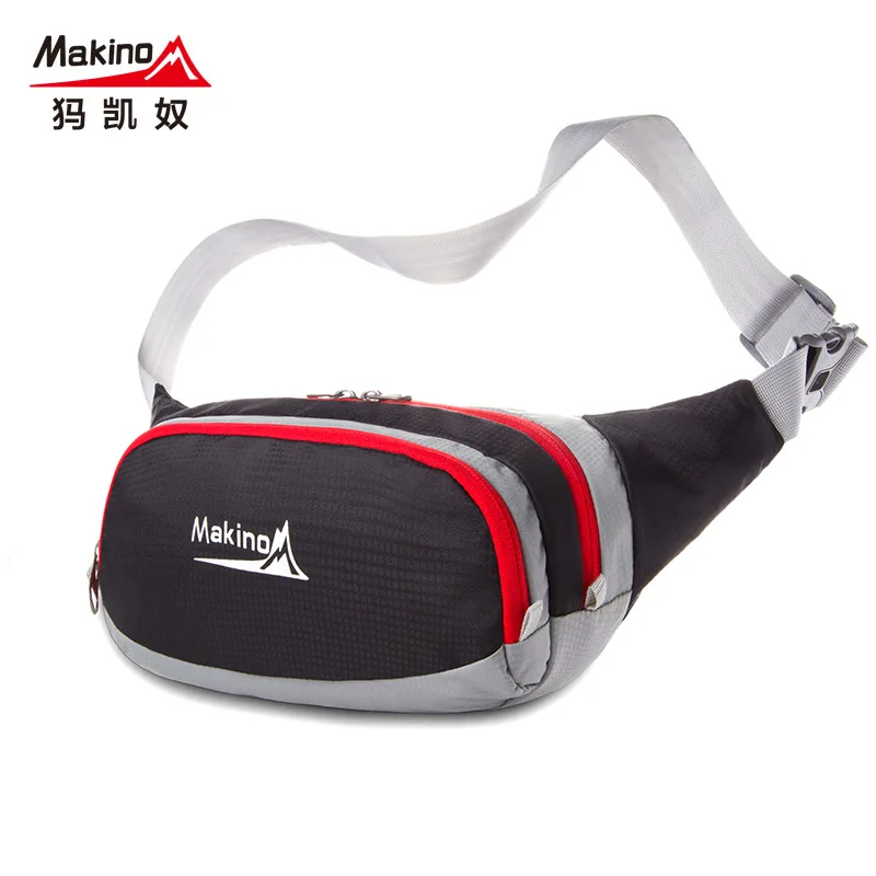 Makino Running Waist Bag Waterproof Travel Nylon Unisex Package hiking