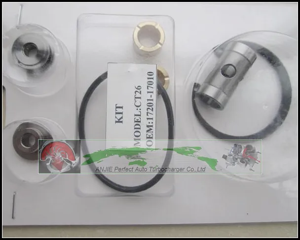 

Free Ship Turbo Repair Kit rebuild CT26 17201-17010 17201 17010 For TOYOTA Landcruiser Coaster 90- 1HDT 1HD-FT 4.2L Turbocharger
