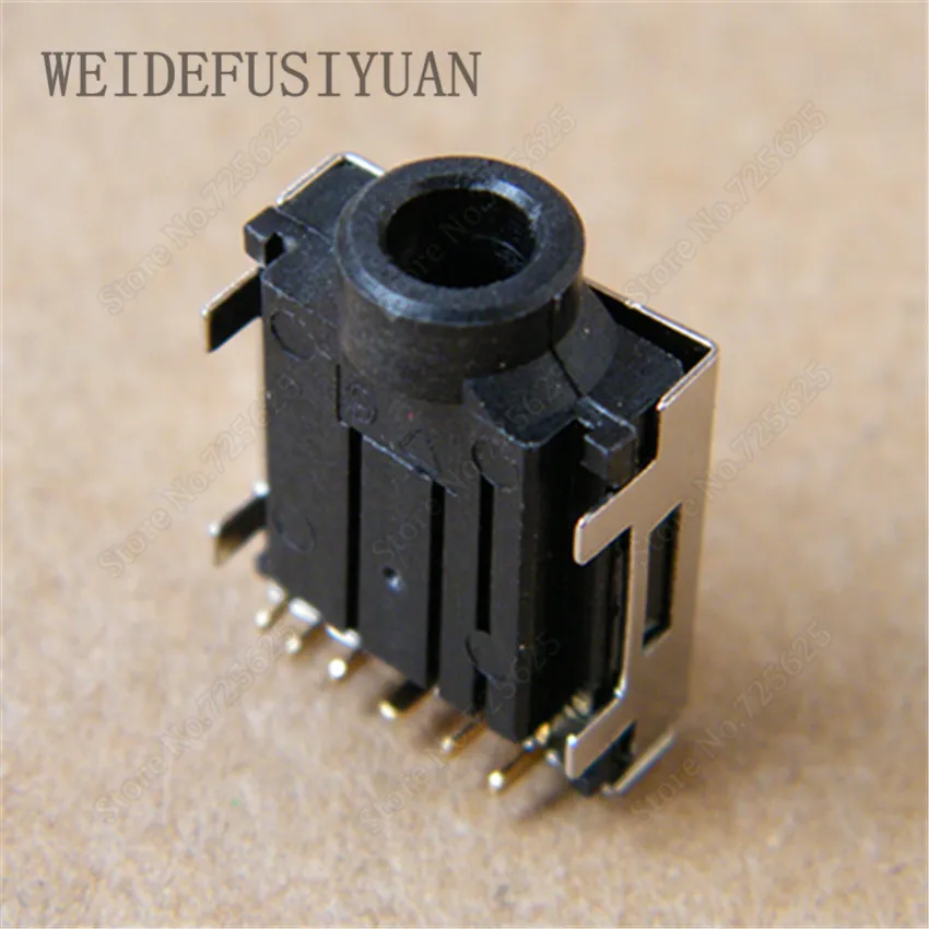 Audio Jack Headphone Port Microphone Socket Connector for Laptop Motherboard