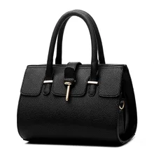 2016 New Designer Fashion Lady font b Handbags b font Ladies Bags Luxury PU Leather Hobo