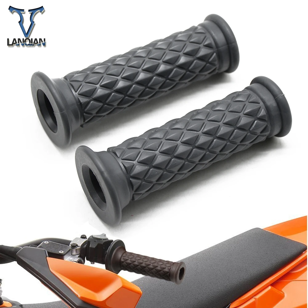 

Motorcycle Handlebar Grips Handle Hand Bar Retro Cafe Coffee Motorbike Accessories For Yamaha XV1000 XV1100 XV535 XV750SE XV700