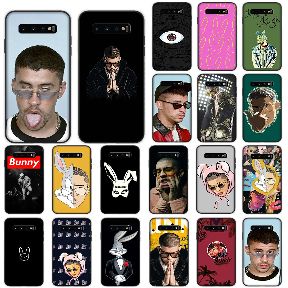

Bad Bunny Benito Antonio Soft Case for Samsung Galaxy S10 Plus S10e S7 S6 Edge S8 S9 Plus J6 Cover