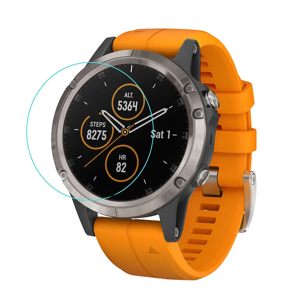 Прозрачная защитная пленка 3 шт. для Garmin Fenix 5 Plus smartwatch маслостойкое покрытие оптическая улучшающая пленка 30