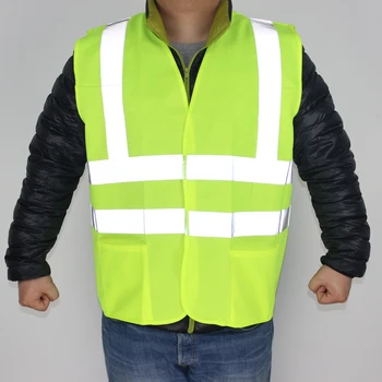 

Encell Reflective Safety Clothing High Visibility for Working Outdoor Warning Light Shirt Car Styling Outdoor Vest FGYLA001
