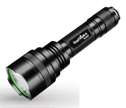 SupFire C8XPE CREE XPE светодио дный светодиодный фонарь для кемпинга 300lm 5 режимов Тактический фонарь Самозащита 18650 батарея тактический фонарик