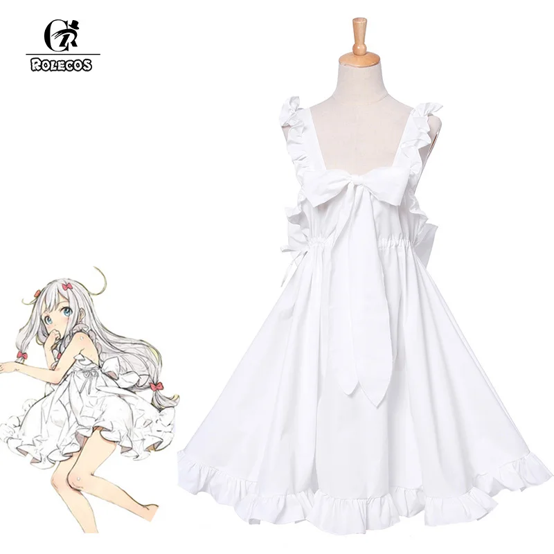 Aliexpress.com : Buy ROLECOS Anime Eromanga sensei Izumi Sagiri White