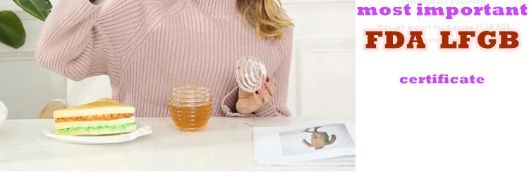 Luluhut акриловые бутылки для хранения банки медовый горшок с мешалкой клубника яблоко варенья бутылка кухня контейнер для завтрака варенья