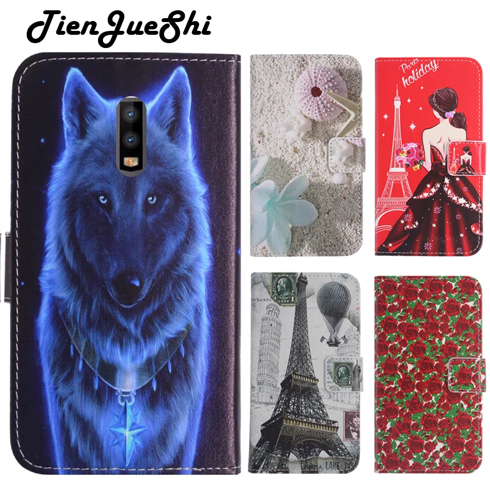 

TienJueShi Fashion Book-Stand Flip Leather Protection Cover Shell Wallet Etui Skin Case For Blackview P10000 Pro 5.99 inch