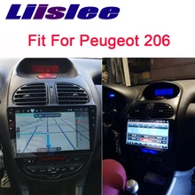 Liislee для peugeot 206 2005~ 2009 2 din Android автомобильный навигатор gps Аудио Видео Радио HD сенсорный экран стерео Мультимедийный Плеер